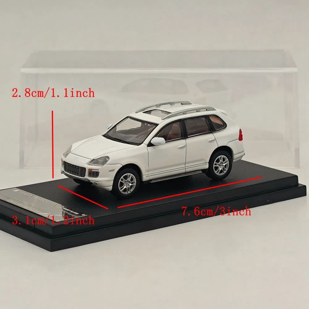 1/64 STREET WARRIOR SW Cayenne Turbo S Luxury SUV Sports Model Diecast Models