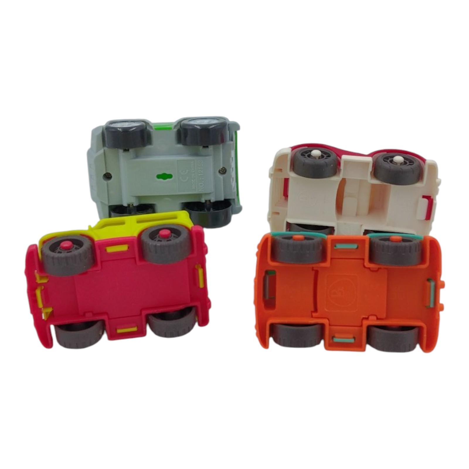 Lot of 4 Toy Cars Plastic Truck SUV Vehicle Toddler Kid Chunky
