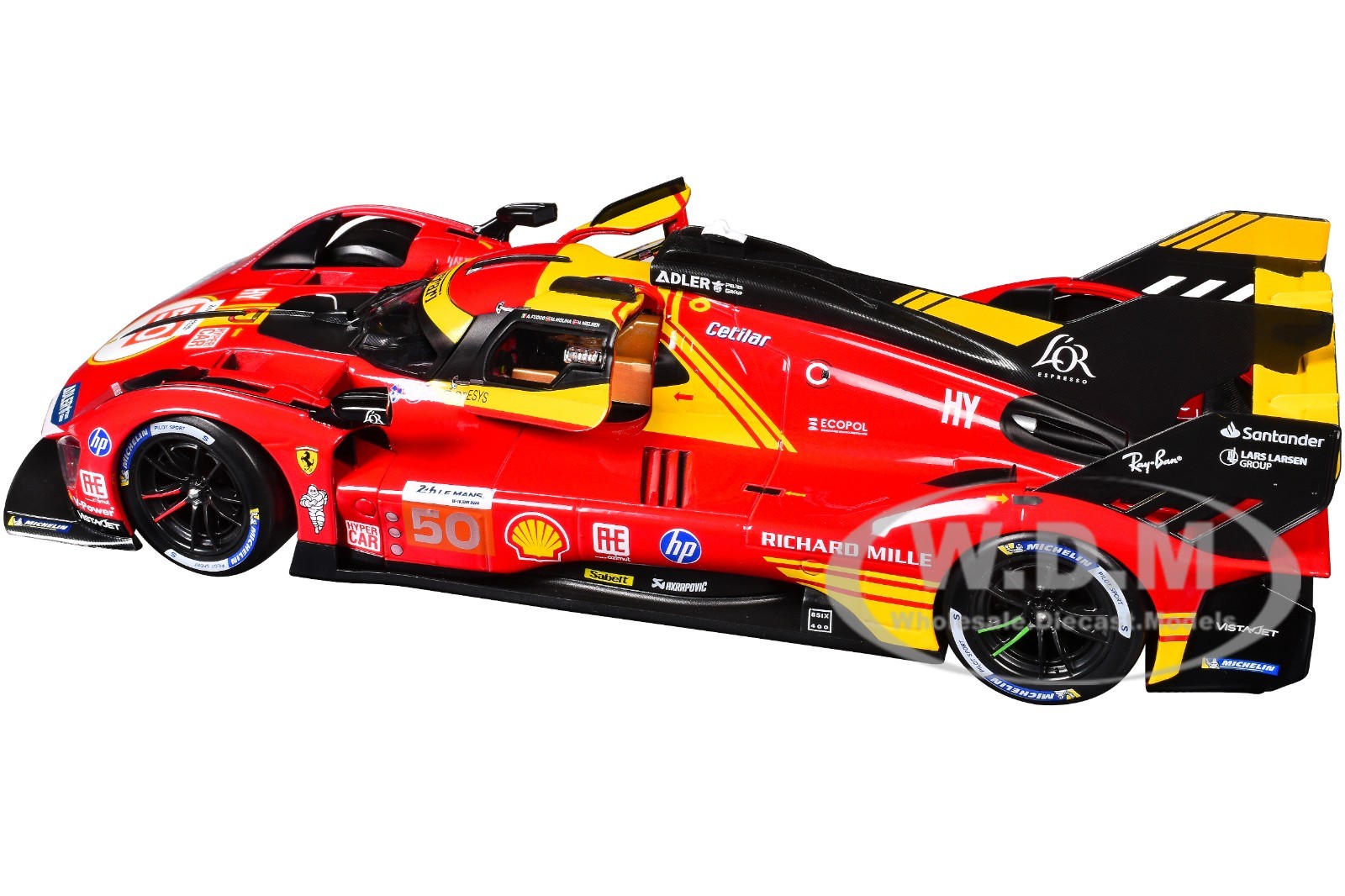 FERRARI 499P #50 WINNER “24H LE MANS” (2024) 1/18 DIECAST MODEL BY BBURAGO 16303