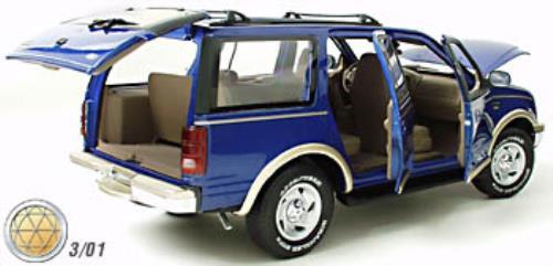 1:18 UT Models Ford Expedition Eddie Bauer black, blue, red, silver MIB