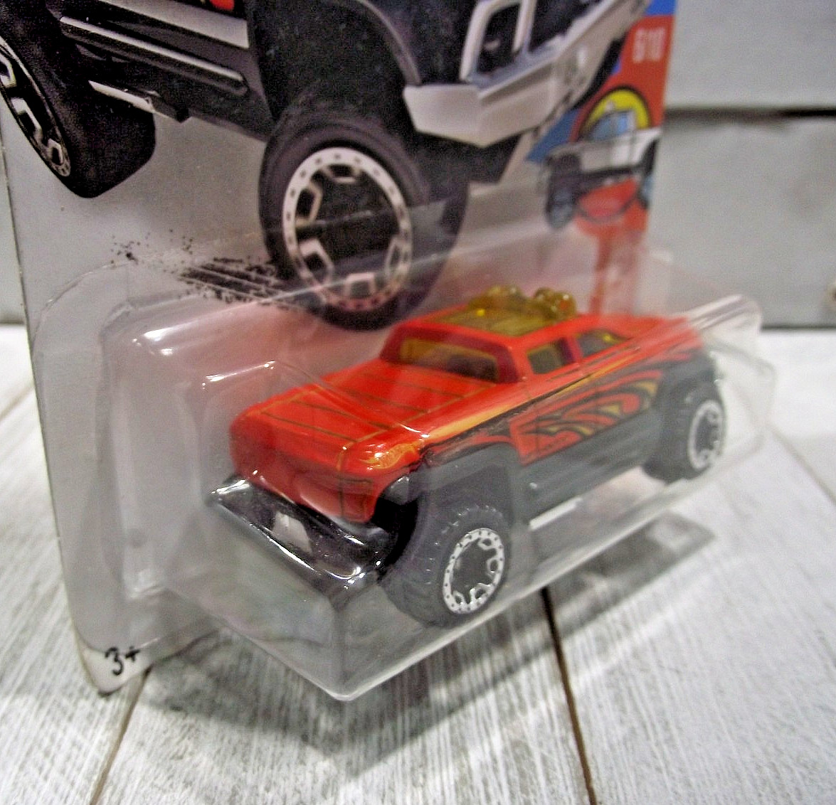 Hot Wheels HW Hot Trucks Orange Off-Duty Pickup Truck