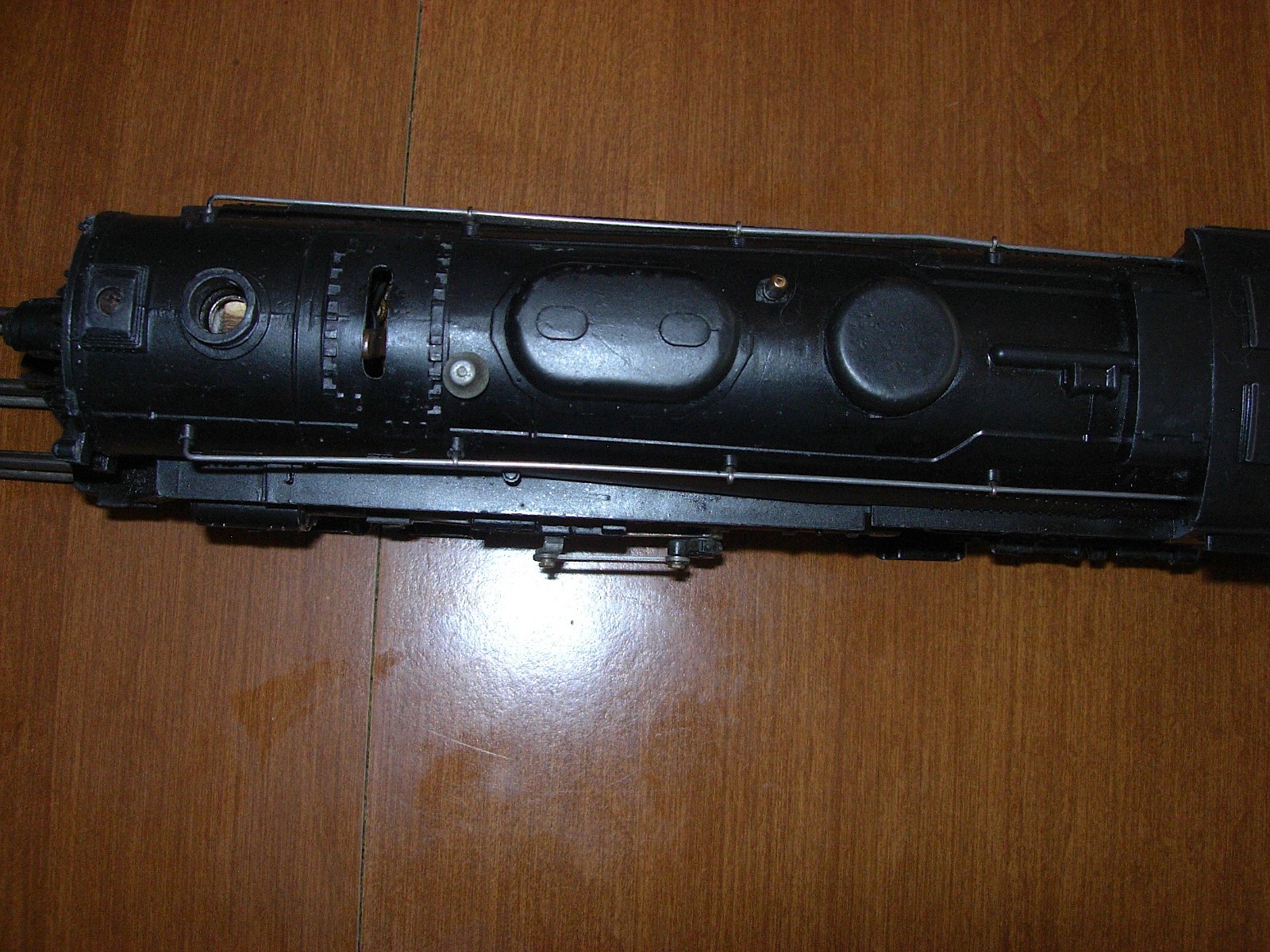 HERE IS A NICE LIONEL #2055 O/027 GAUGE 4-6-4 DIE-CAST “HUDSON” ENGINE/TENDER A1