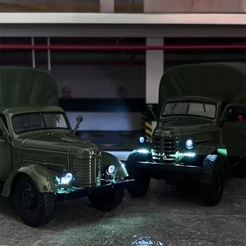 1:32 CA30 CA10 Diecast Tactical Truck Military Model with Sound & Light Toy