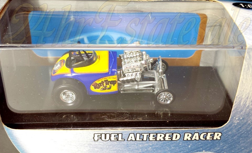 100% DETAIL Fuel Altered Drag Racer 60s RAT TRAP Hot Wheels Black Box ☑️ITOUT!