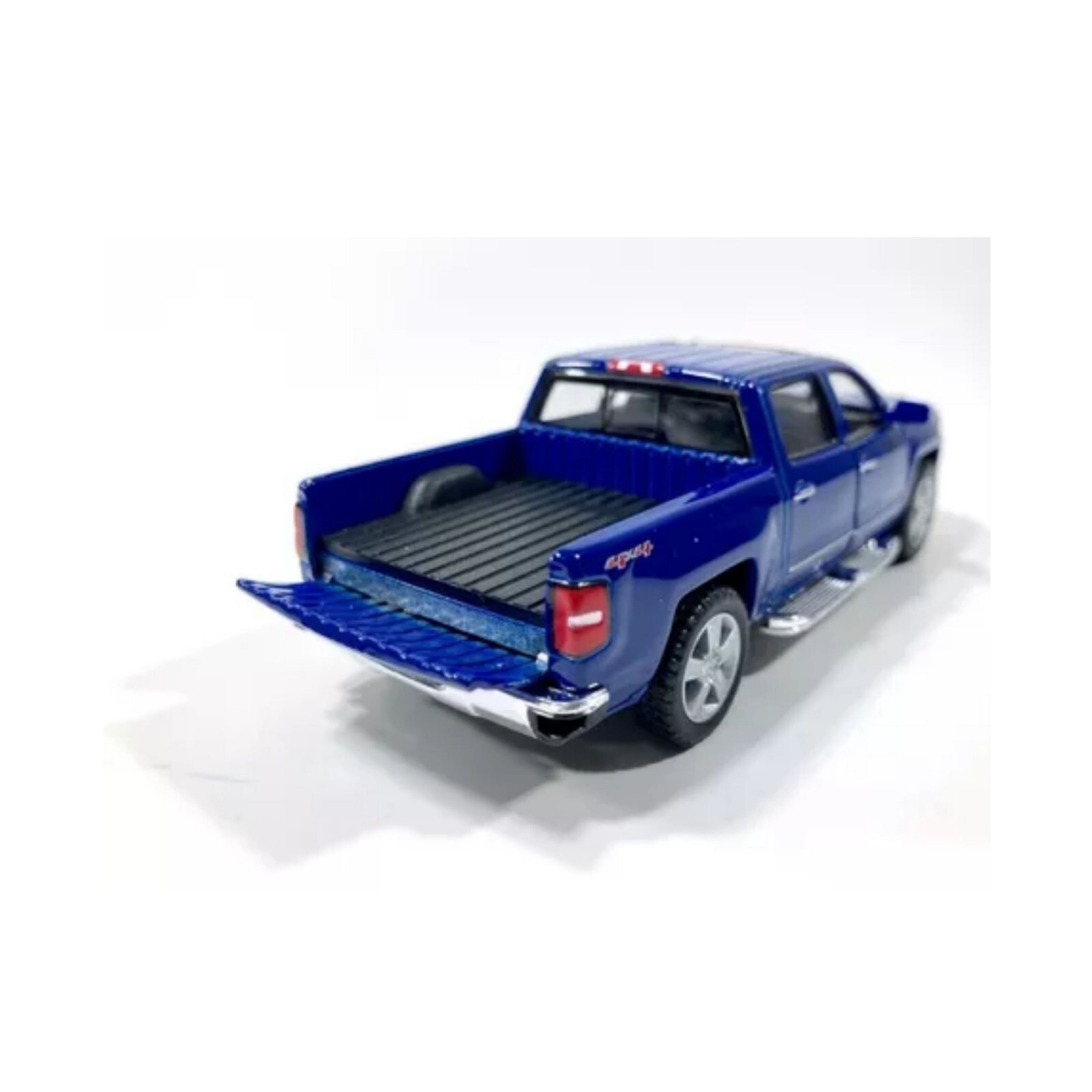 5381D BYKinsmart 5″ 2014 Chevrolet Silverado Truck Diecast Model Toy 1:46 Blue