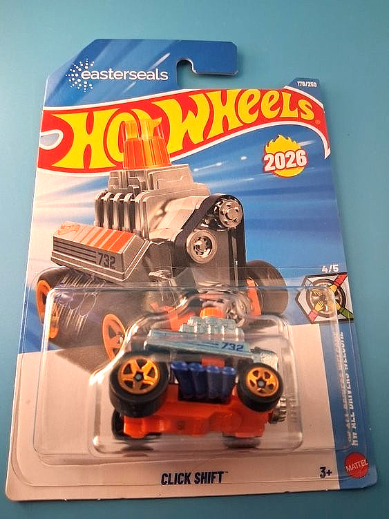 HOT WHEELS 2026 CLICK SHIFT ZAMAC 178/250 JJH61 HW ALL DRIVERS WELCOME NEW MODEL