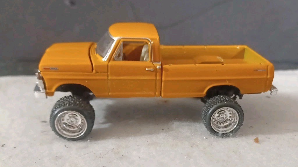 M2 Machines 1:64 Scale (CUSTOM) 1969 FORD F-100 RANGER PICKUP