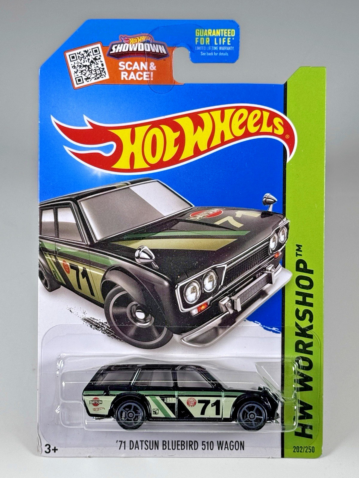 Hot Wheels ’71 Datsun Bluebird 510 Wagon HW Workshop Kmart Exclusive