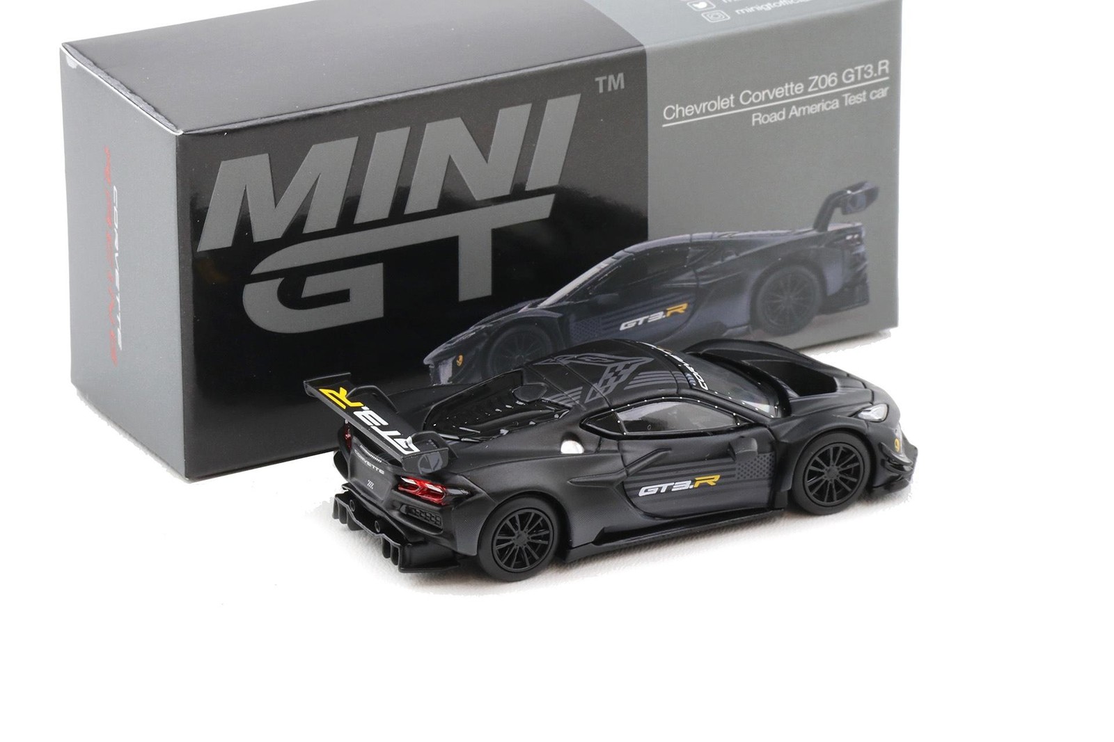1:64 Tsm Mini Gt Chevrolet Corvette Z06 GT3.R Road America Test Car MGT01186-L