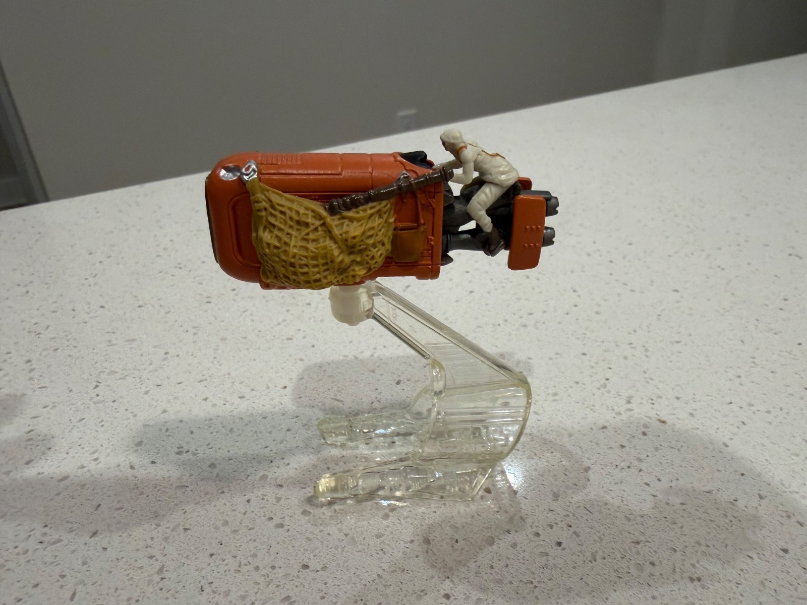 Disney Star Wars Starships Hot Wheels Rey’s Speeder With Flight Navigator LOOSE