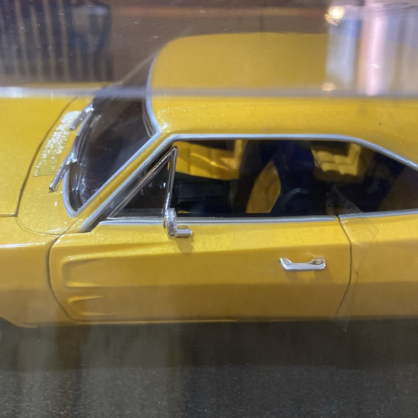 1/18 Hot Wheels 1969 Dodge Charger Team Baurtwell Whips Funkmaster Flex NIB