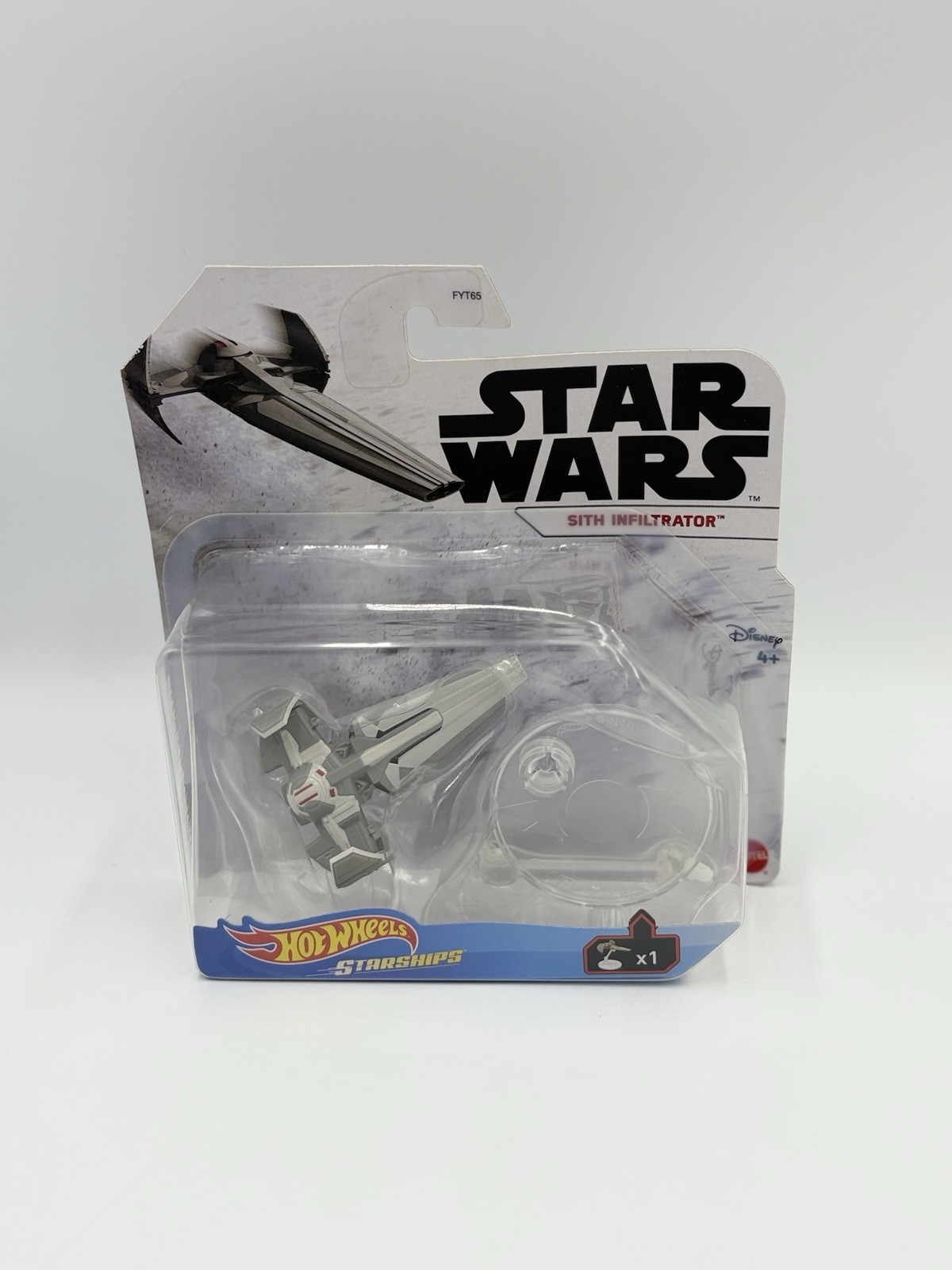 Hot Wheels Starships Star Wars Sith Infiltrator Space Ship Fighter Die-cast