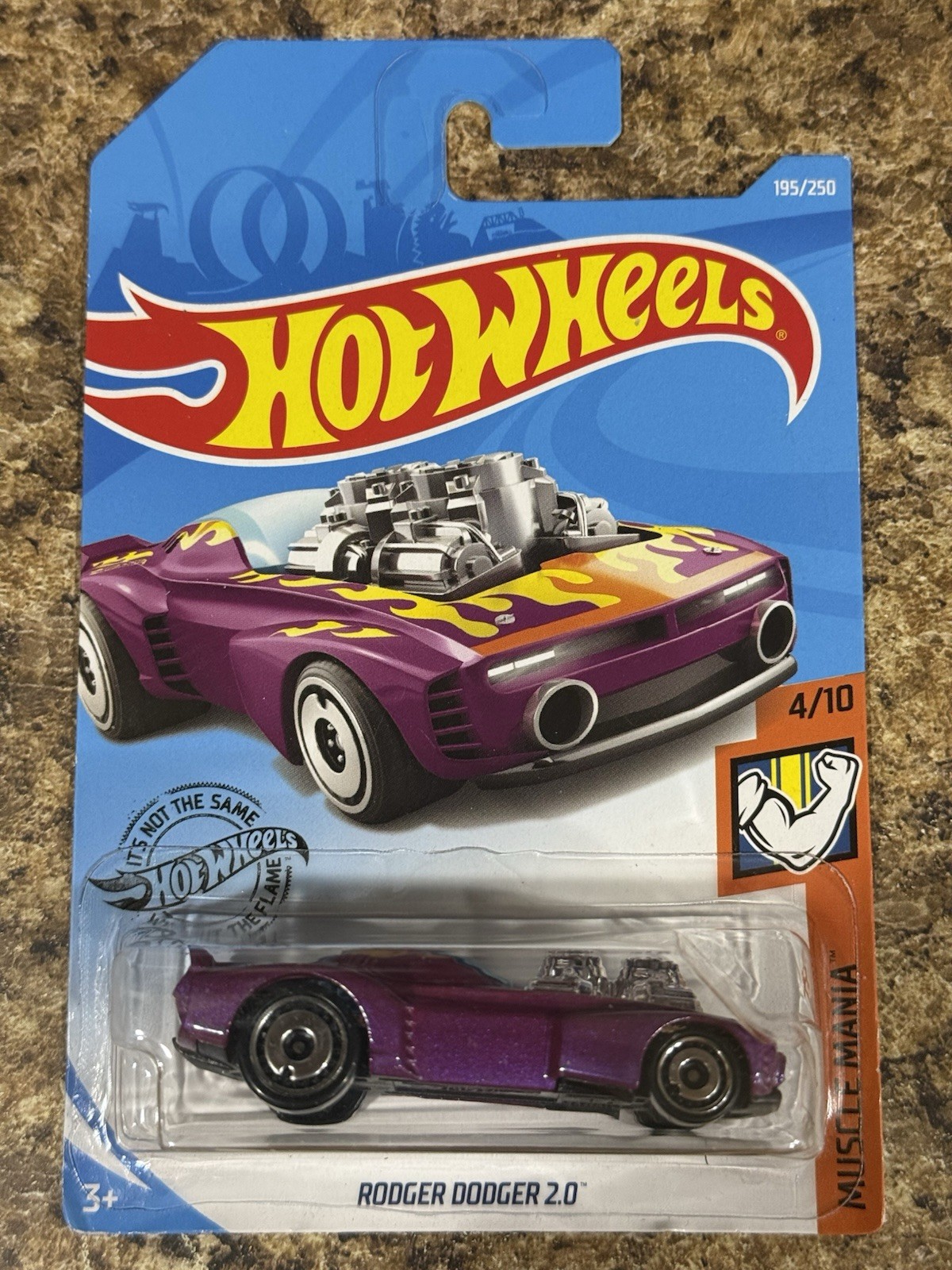 Hot Wheels 2019 Rodger Dodger 2.0 HW Muscle Mania Purple 195/250