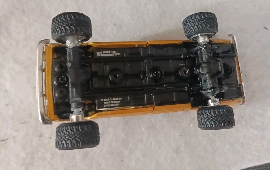 M2 Machines 1:64 Scale (CUSTOM) 1969 FORD F-100 RANGER PICKUP