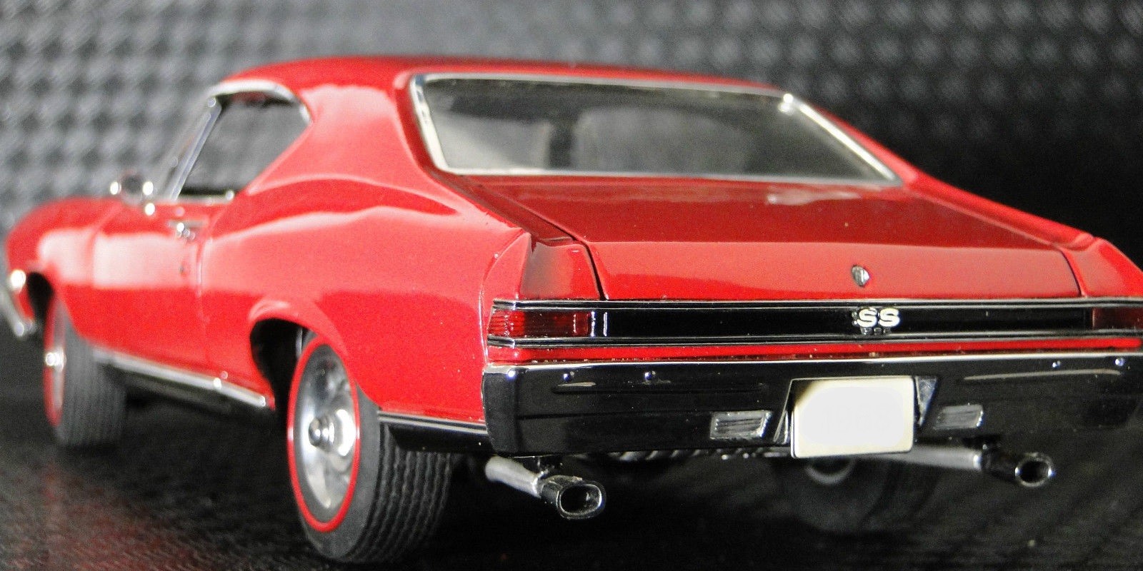Chevrolet Chevy Chevelle Custom Built Metal Model 1 24 Race Car Promo 55 57 18