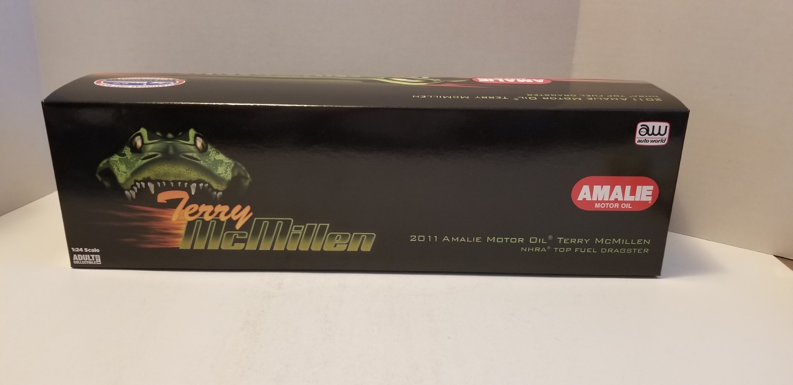 Terry Mcmillen 2011 AMALIE MOTOR OIL NHRA Top Fuel Dragster 1/24 By AUTO WORLD