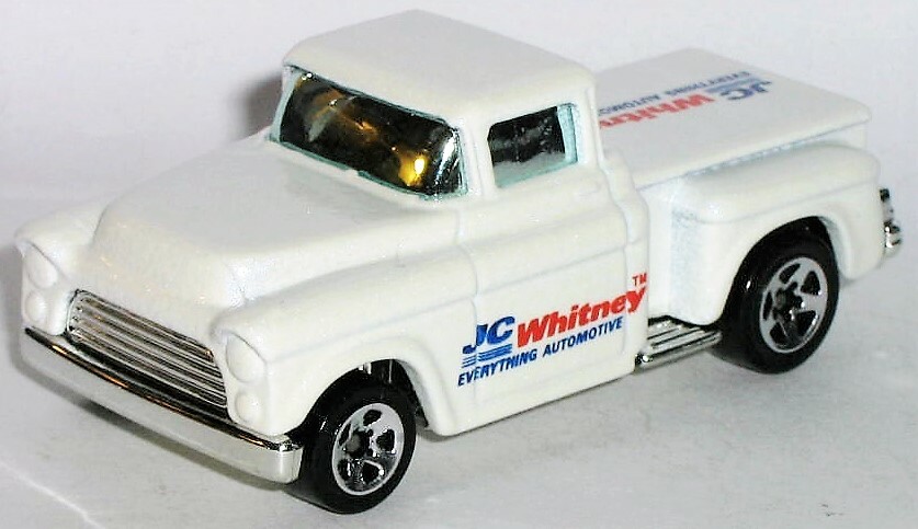 HOT WHEELS / JC WHITNEY / 1956 56 CHEVY FLASHSIDER / Step Side / Pickup Truck