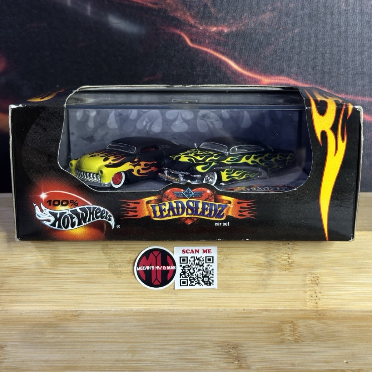 Hot Wheels Hot Rod Series Lead Sledz 1:64 2 cars 1949 Mercury Diecast Unopened
