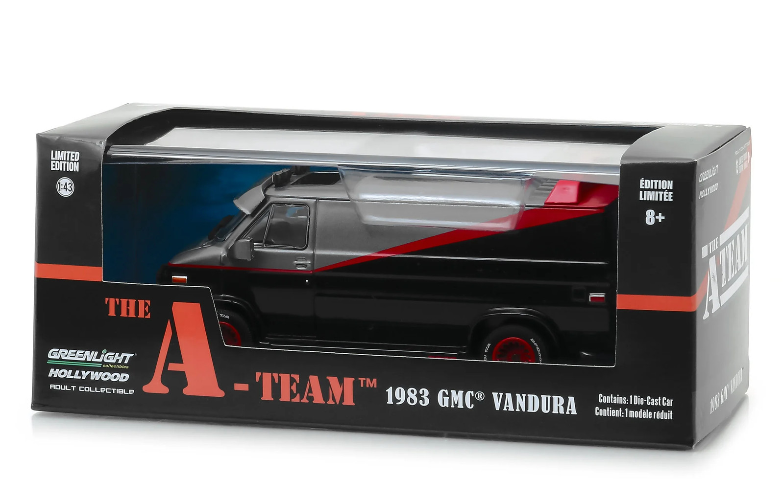 Greenlight 1983 GMC Vandura The A-Team Hollywood 1:43 Diecast