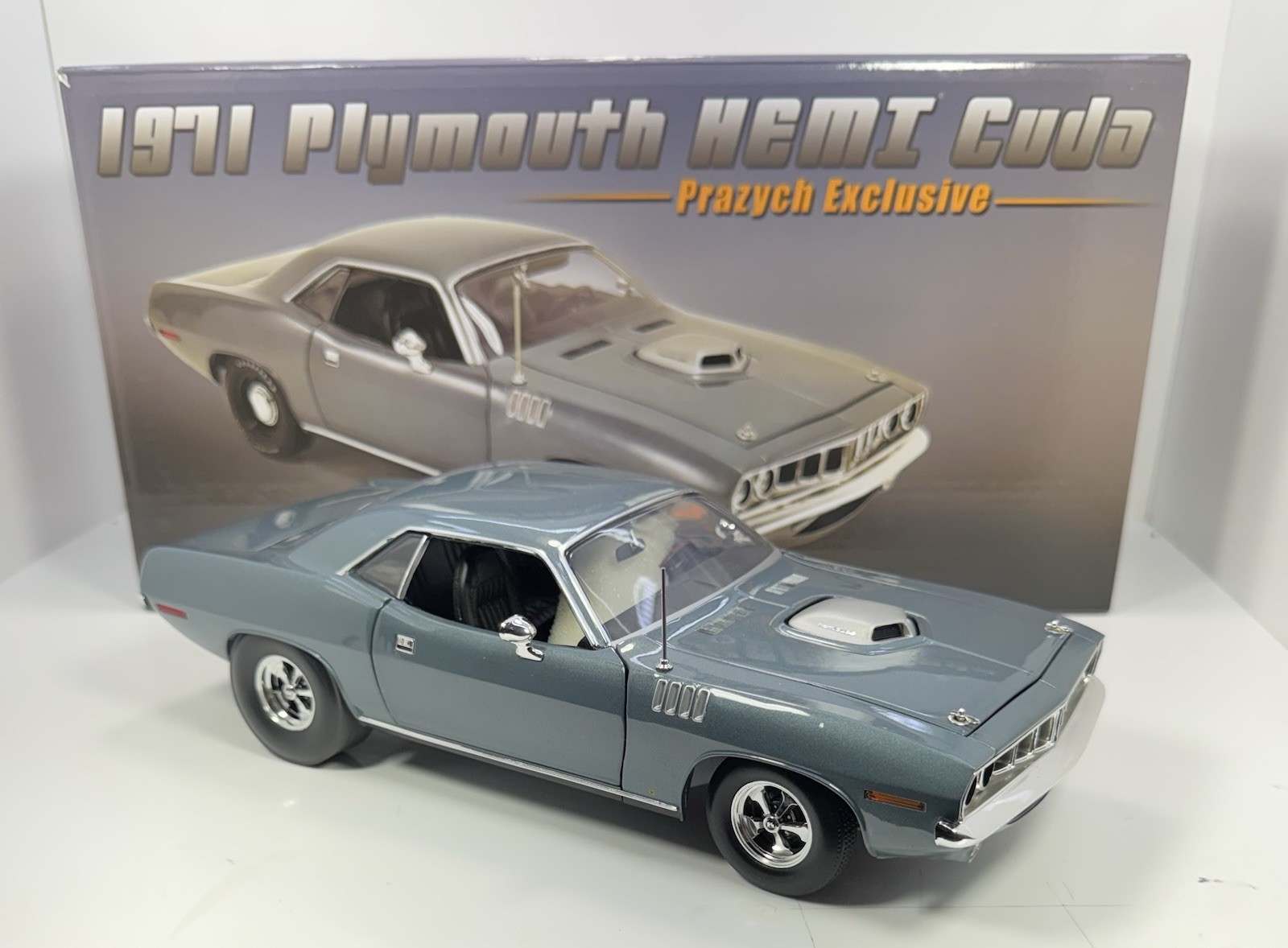 ACME 1/18 Scale 1971 Plymouth HEMI Cuda “Pro Street Drag Version” 1 Of 1 Made