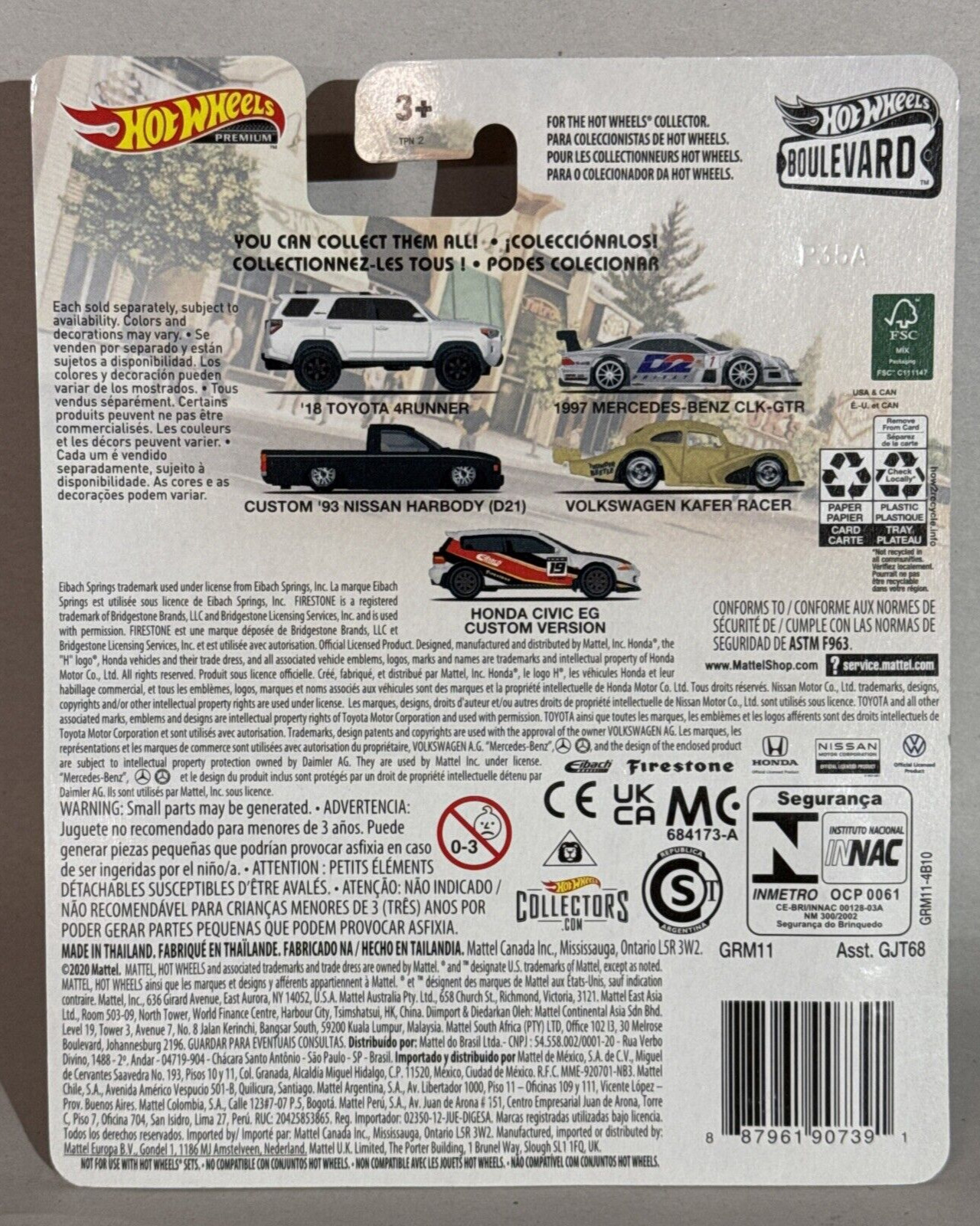 2021 Hot Wheels Boulevard #39 – Volkswagon Kafer Racer – New!