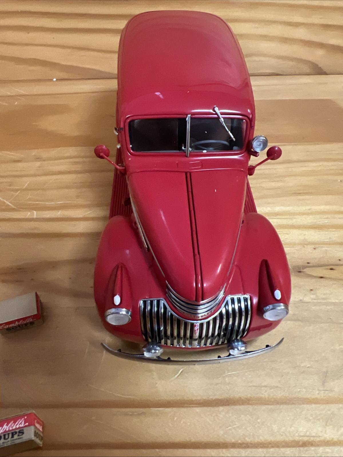 1940’s Campbells Soup Delivery Truck Panel Red Danbury Mint Diecast Replica 1:24