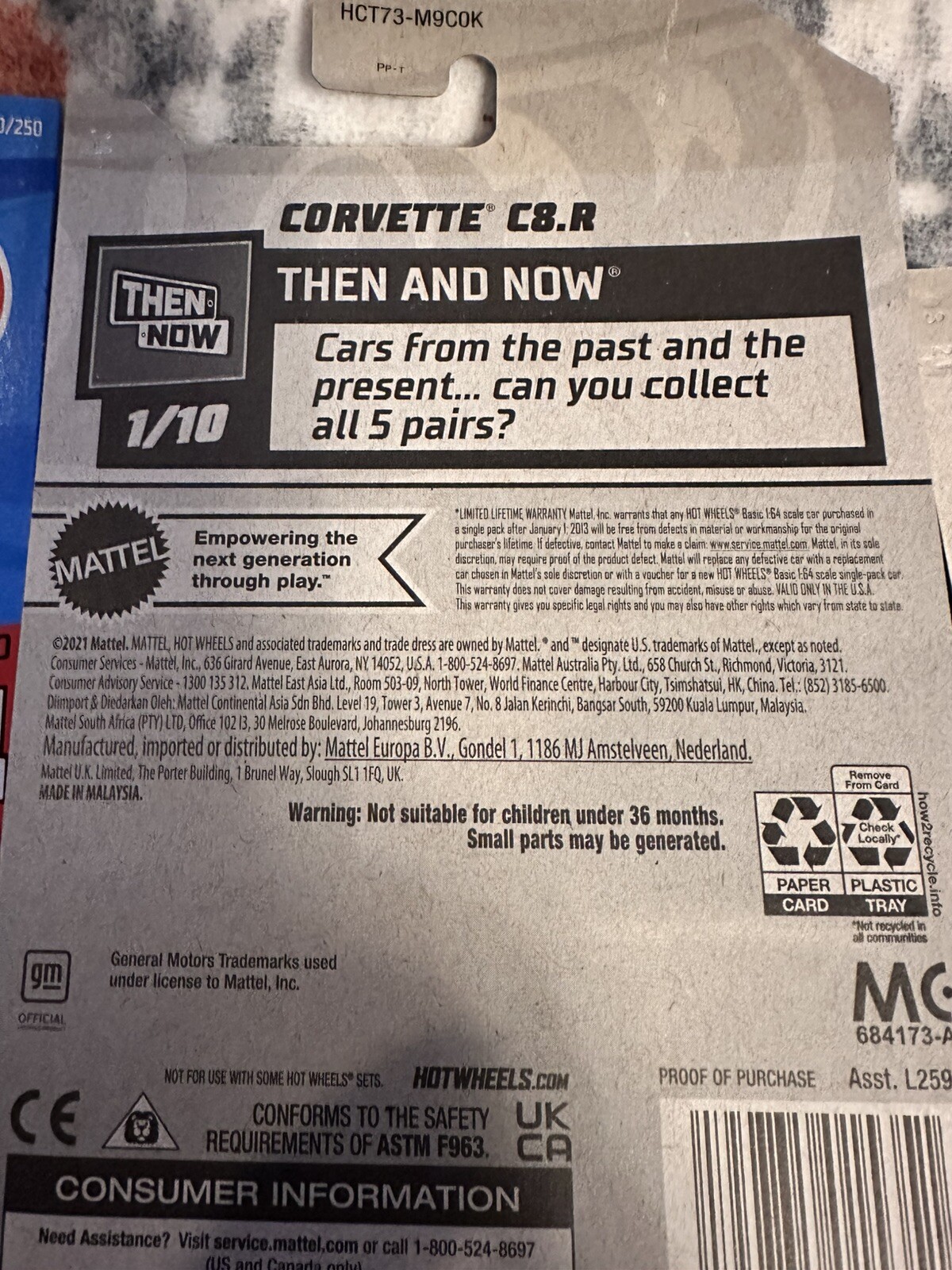 Lot Of 9 Hot Wheels Mixed Chevy Chevrolet Corvette Mazda