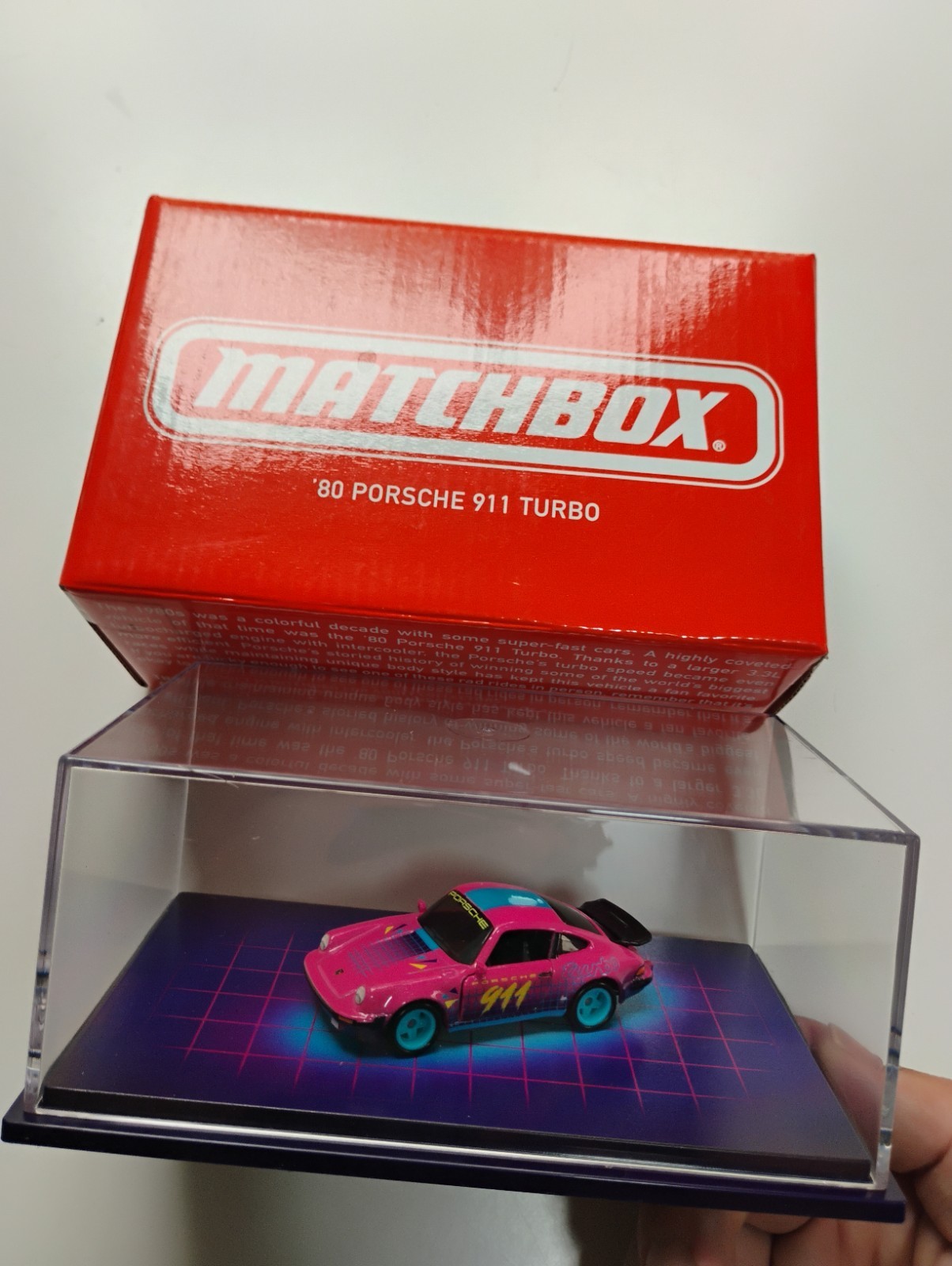 2023 Matchbox Collectors RLC ’80 Porsche 911 Turbo Hot Pink