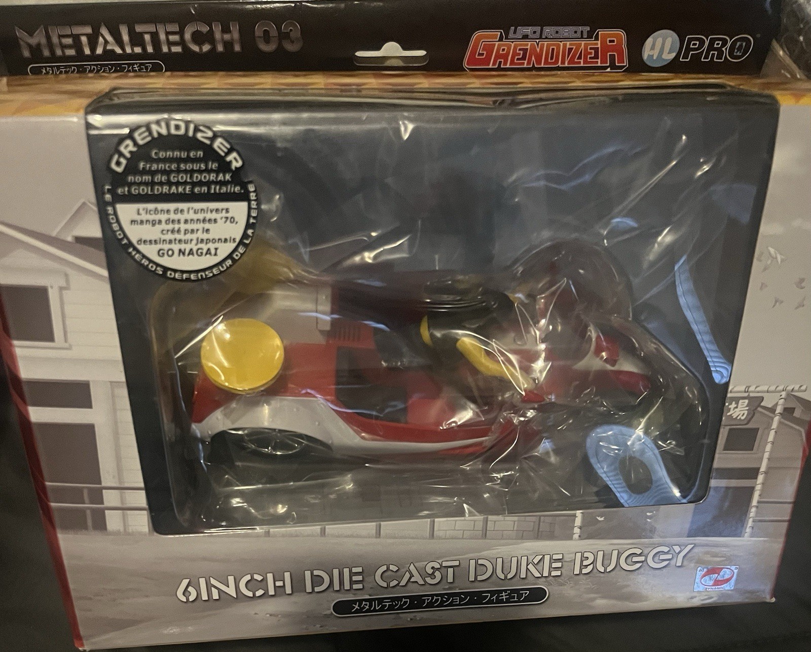 HL Pro Metaltech 03 Duke Buggy 6 Inch Diecast UFO Robot Grendizer Anime Vehicle
