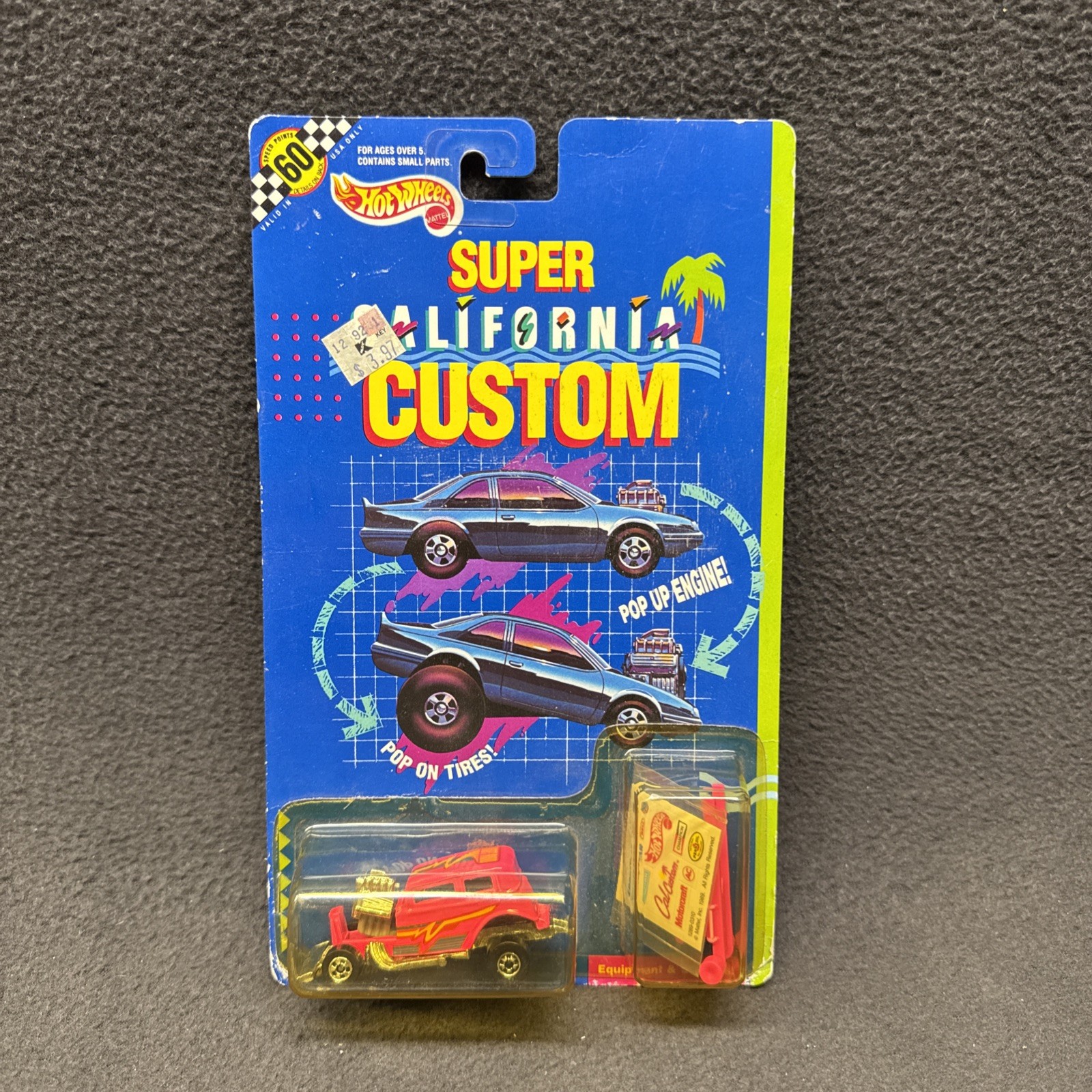 Hot Wheels Super California Custom Scorch Torch 1990 Street Rod ’32 Ford Vicky