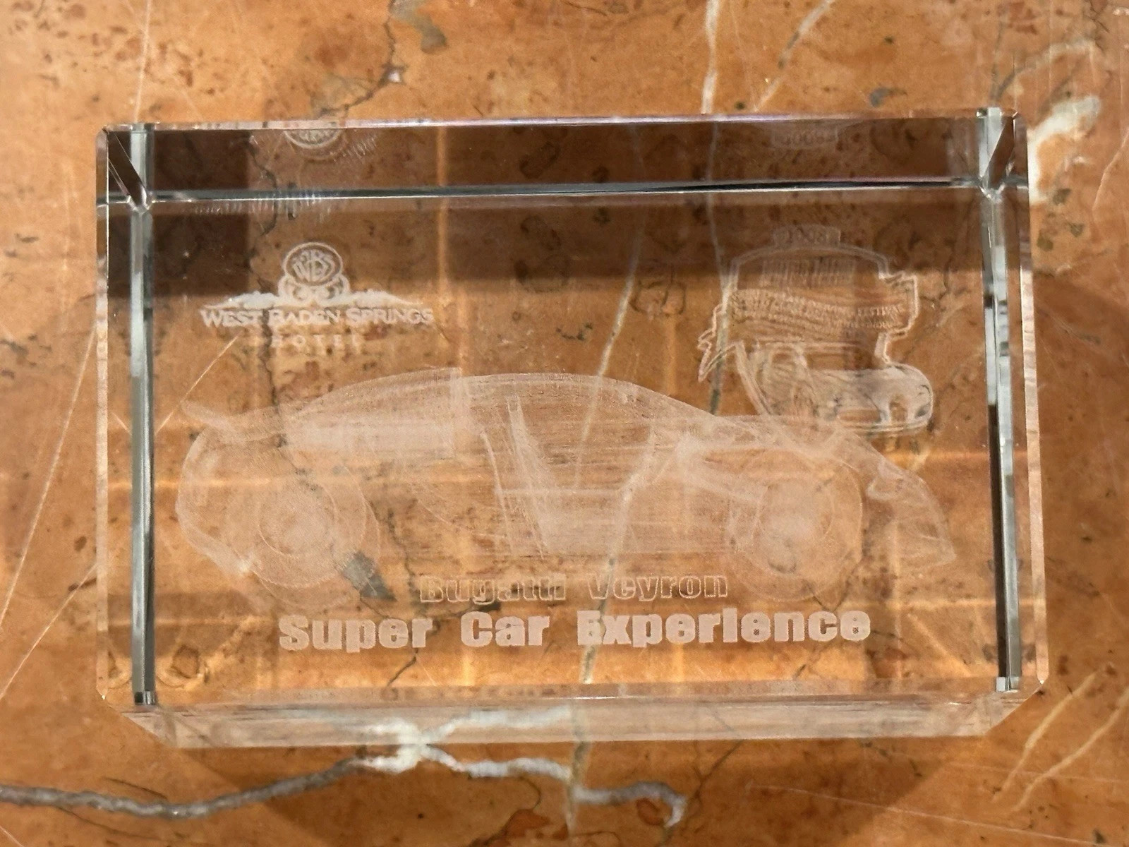 MOTOR TREND WORLD CLASS DRIVING 2008 WEST BADEN BUGATTI VEYRON Paperweights LOT