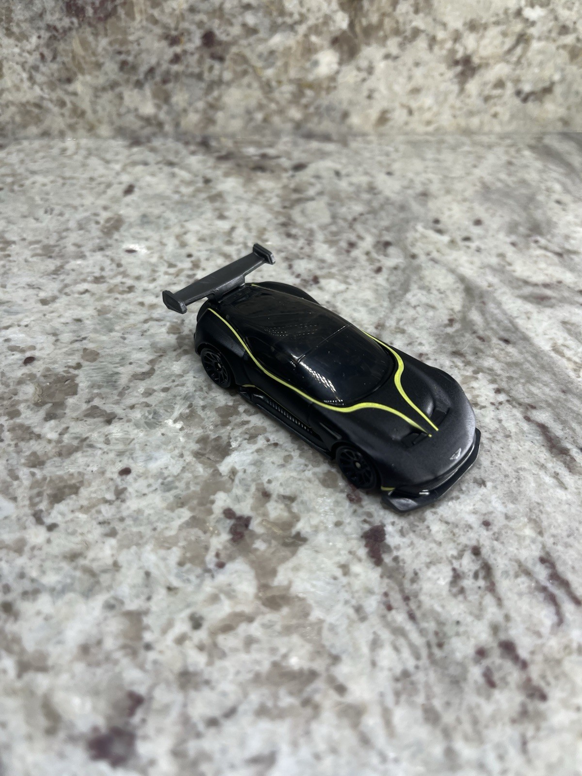 2025 Hot Wheels Aston Martin Vulcan Matte Black HW Motor Show Diecast Race Car