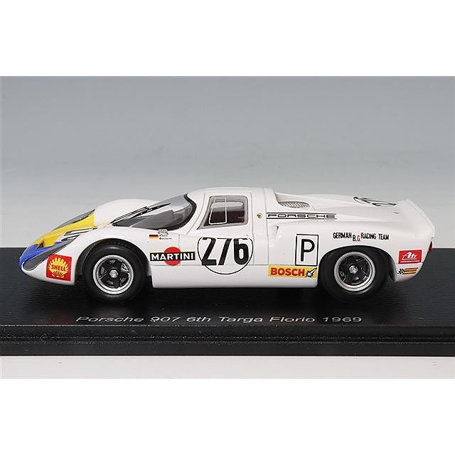 Spark Porsche 907 1969 Targa Florio #276 Koch Dechent 6th 1/43