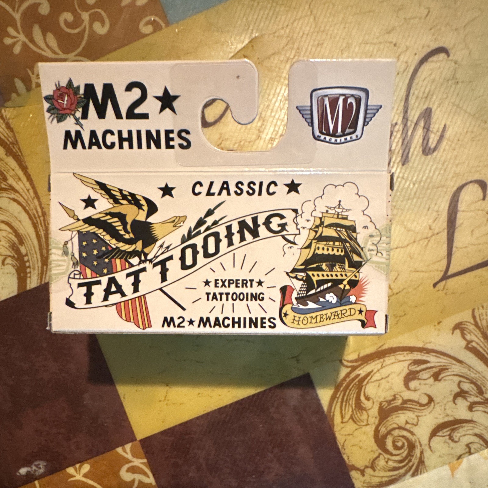M2 Machines Classic Tattooing 1941 Willys Coupe 1:64 Diecast Chase