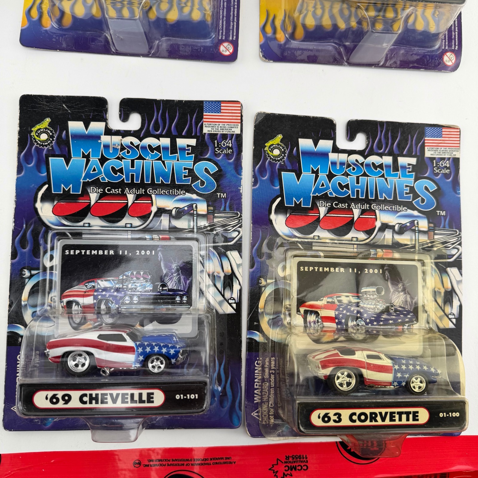 Muscle Machines Die Cast Cars ~ Lot Of 16 ~ NEW ~ chevy corvette camaro nova etc