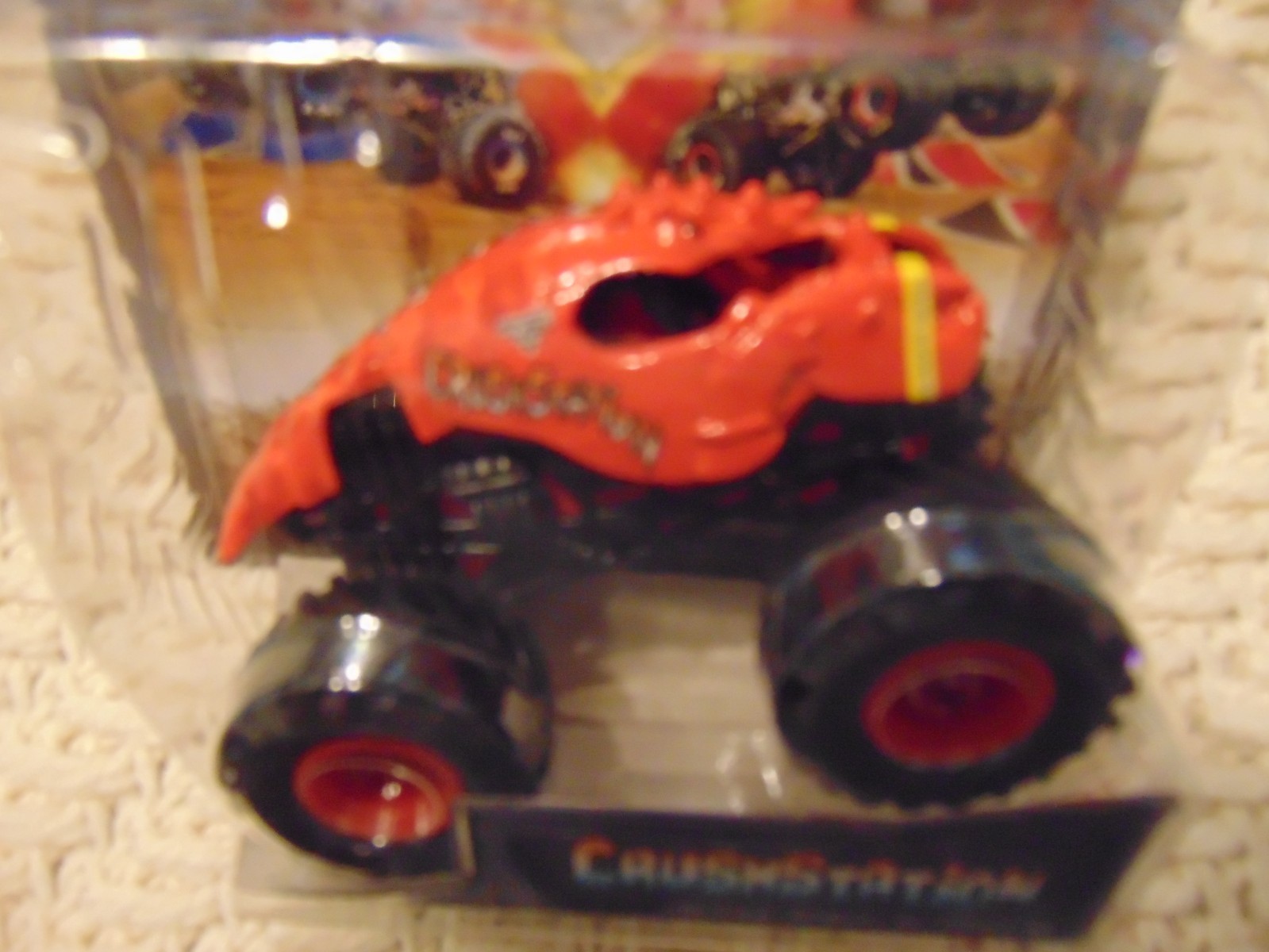 2024 SERIES 34 RED CRUSHSTATION SPIN MASTER Monster Jam TRUCK