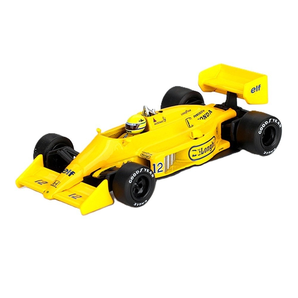 Mini GT 1:64 Lotus 99T #12 Ayrton Senna 1987 Monaco Grand Prix Winner MGT01088