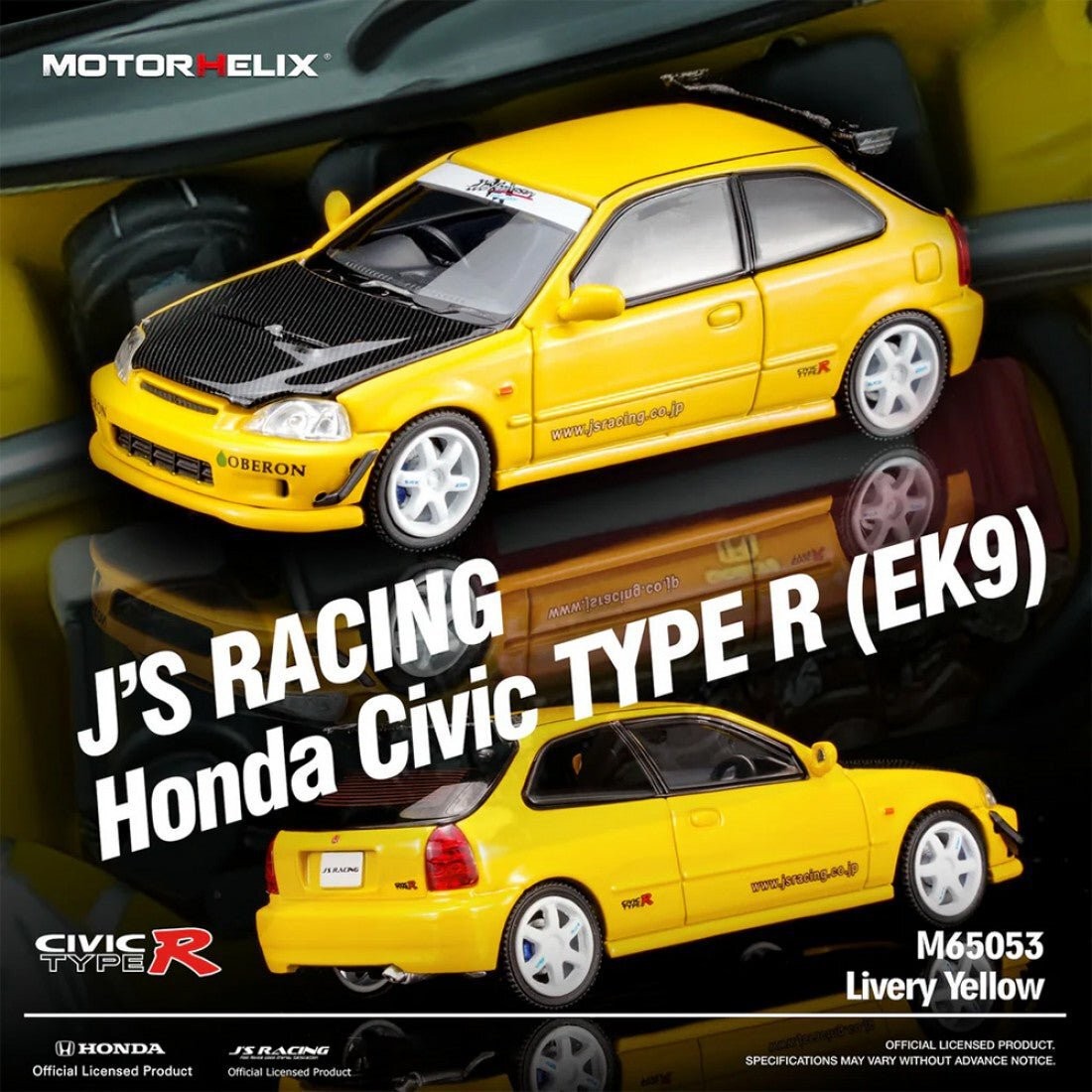 Motorhelix Honda Civic Type R (EK9) J’S Racing
