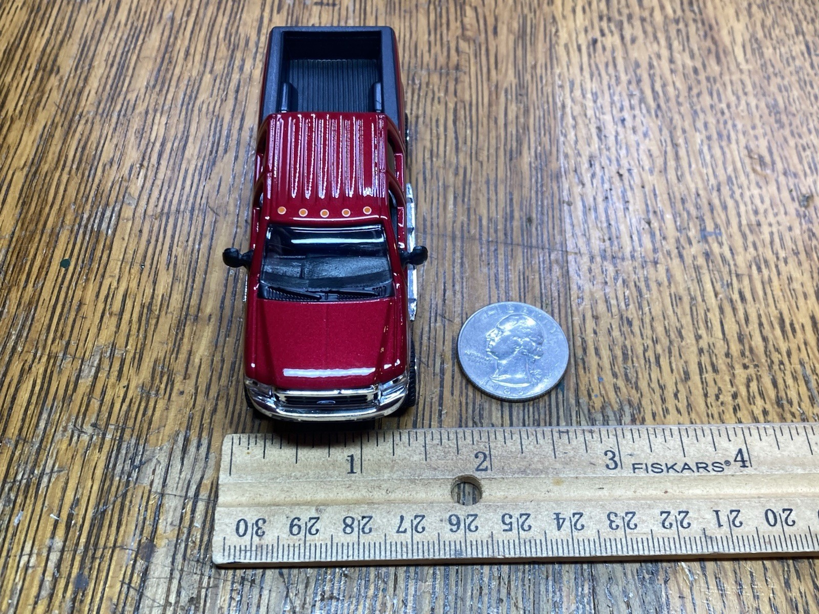 2004 Ford F-250 Super Duty Lifted 4×4 Truck 1/64 Diecast Custom Off Road Pickup