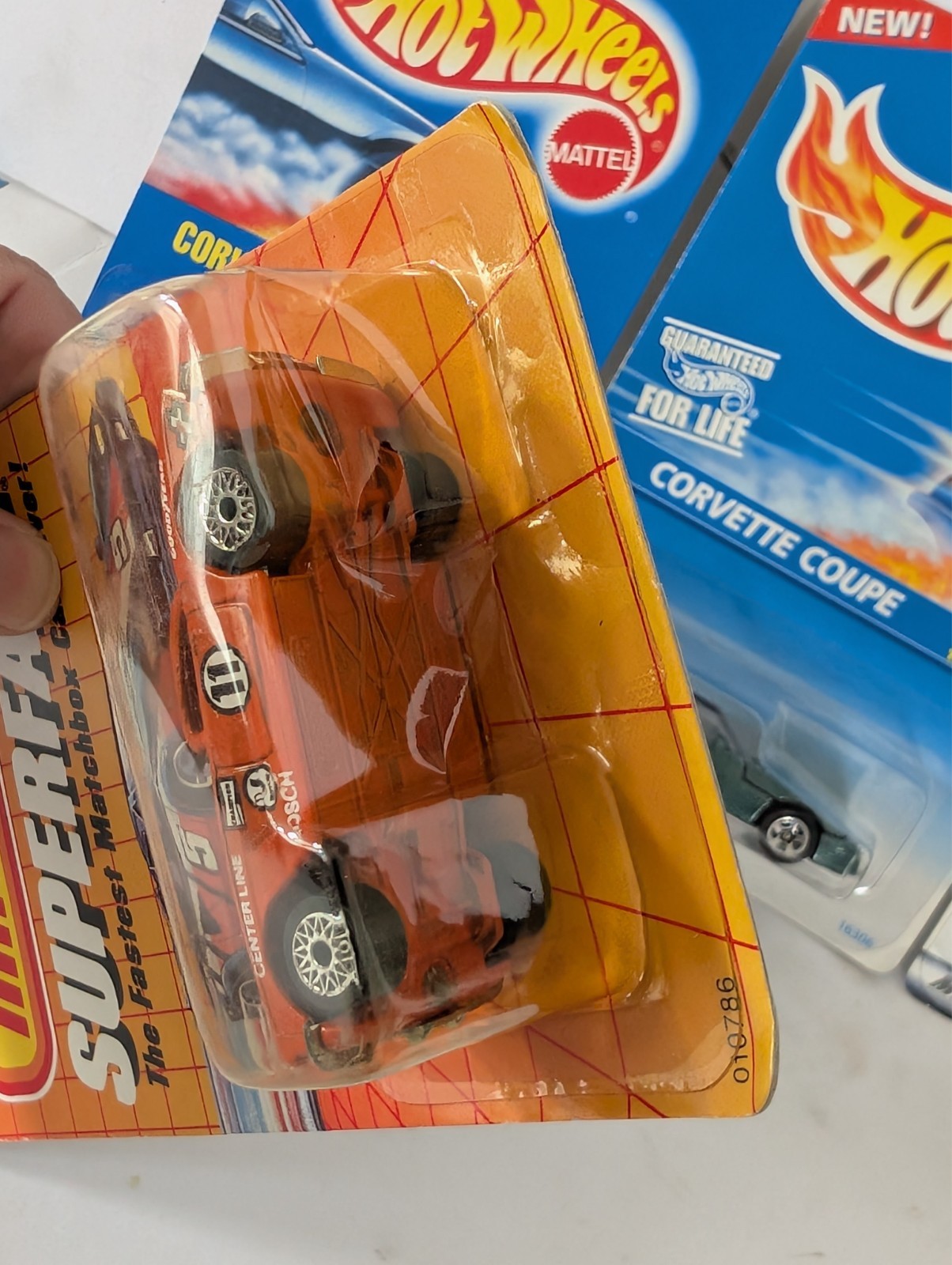 Hot Wheels Blue Card Lot of 4 Corvettes – Split Window 65 Vette Superfast 62