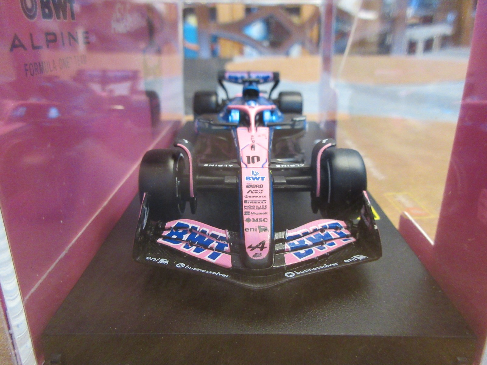 1:43 Bburago Premium F1 PG10 Pierre Gasly 10 BWT Alpine A525 Formula 1 Racing