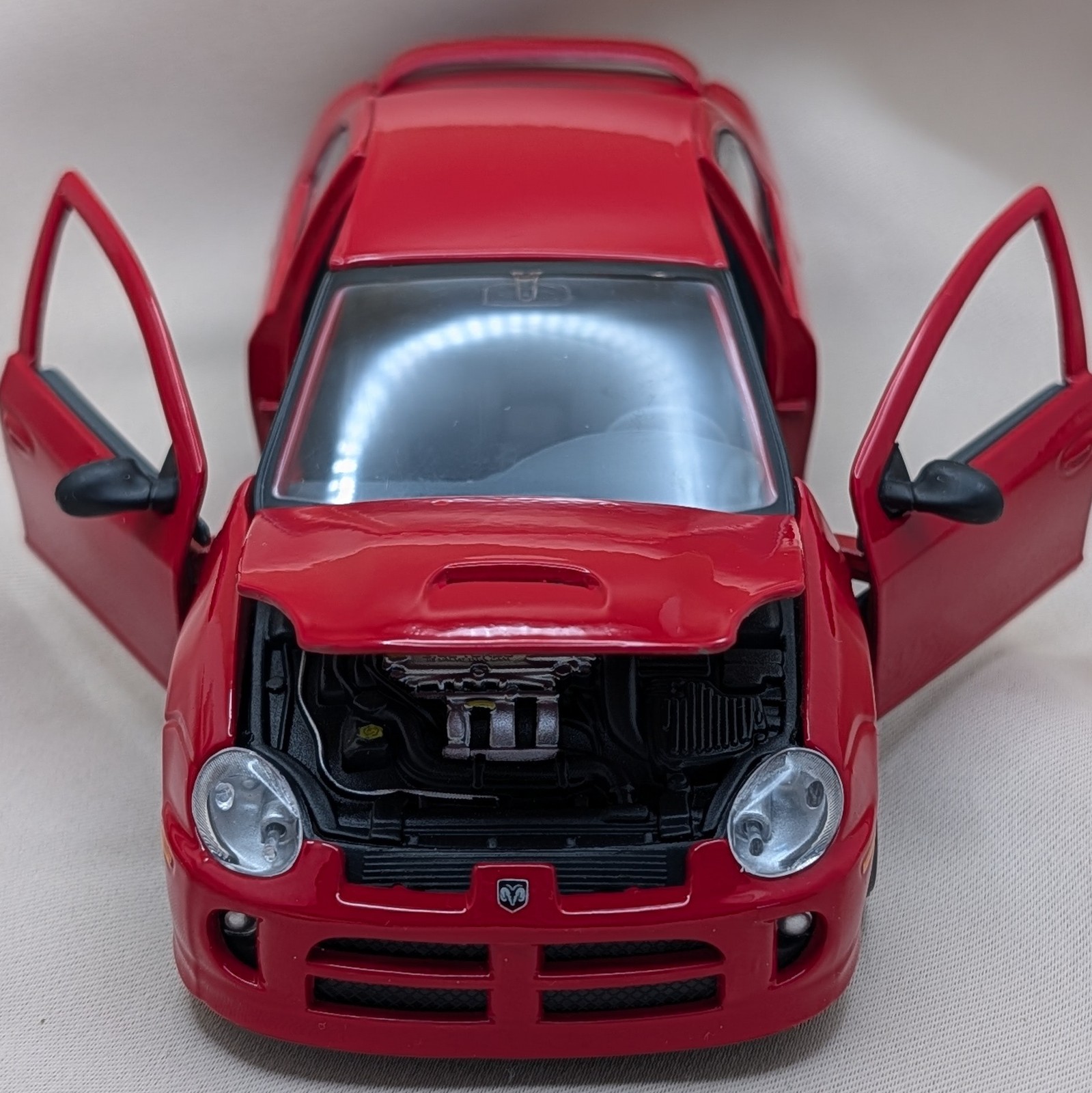 RARE Maisto 1:24 Scale RED 2003 DODGE NEON SRT-4 Diecast MODEL CAR MINT! No Box