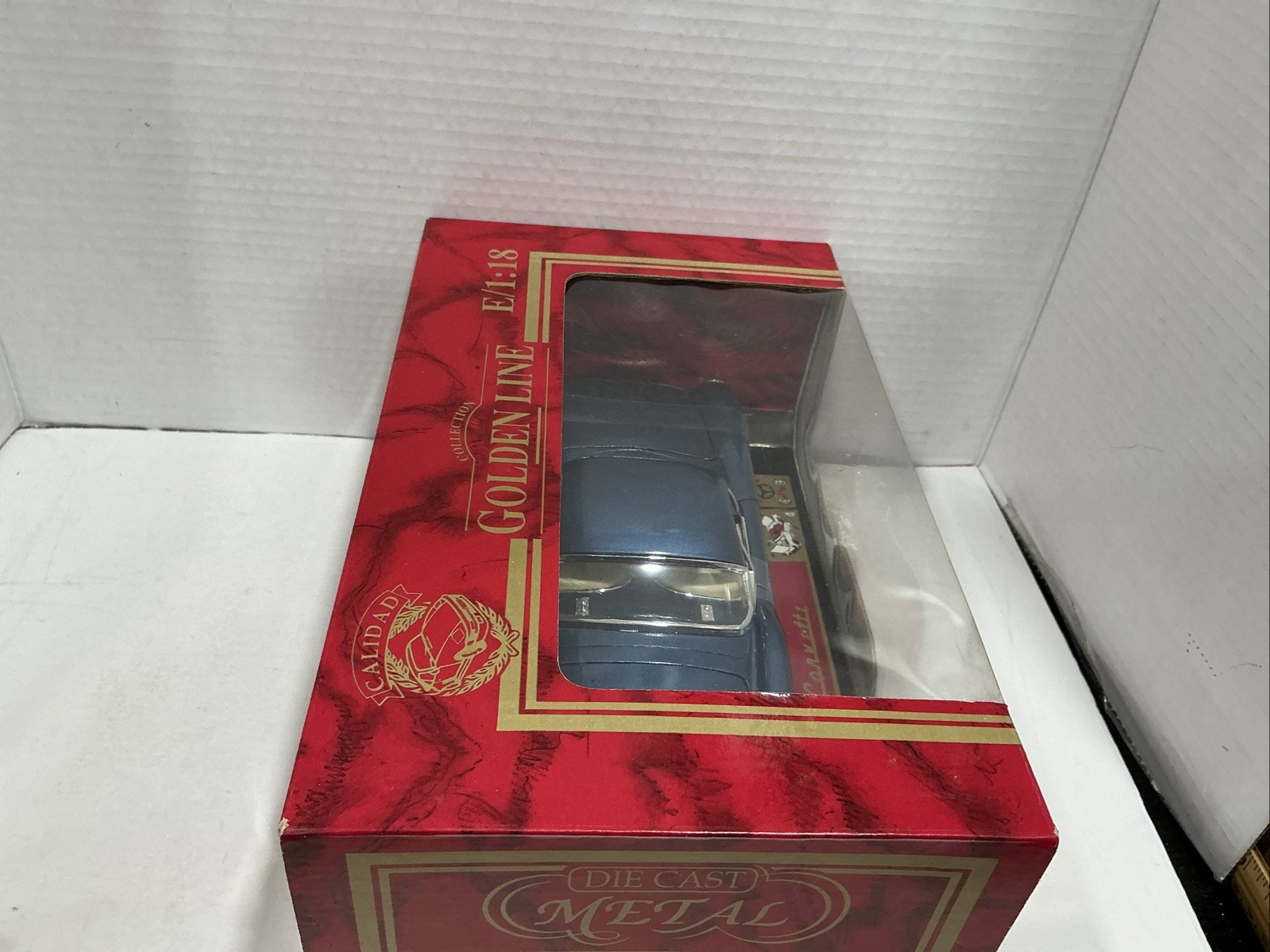 Mira Golden Line 1954 Chevrolet Corvette Diecast Car – Blue- 1:18 Scale