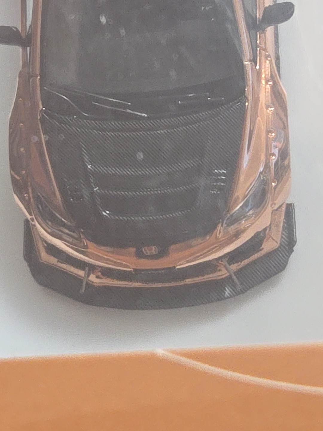 Time Micro 1:64 Honda Civic Type R Bronze Chrome Rare Diecast