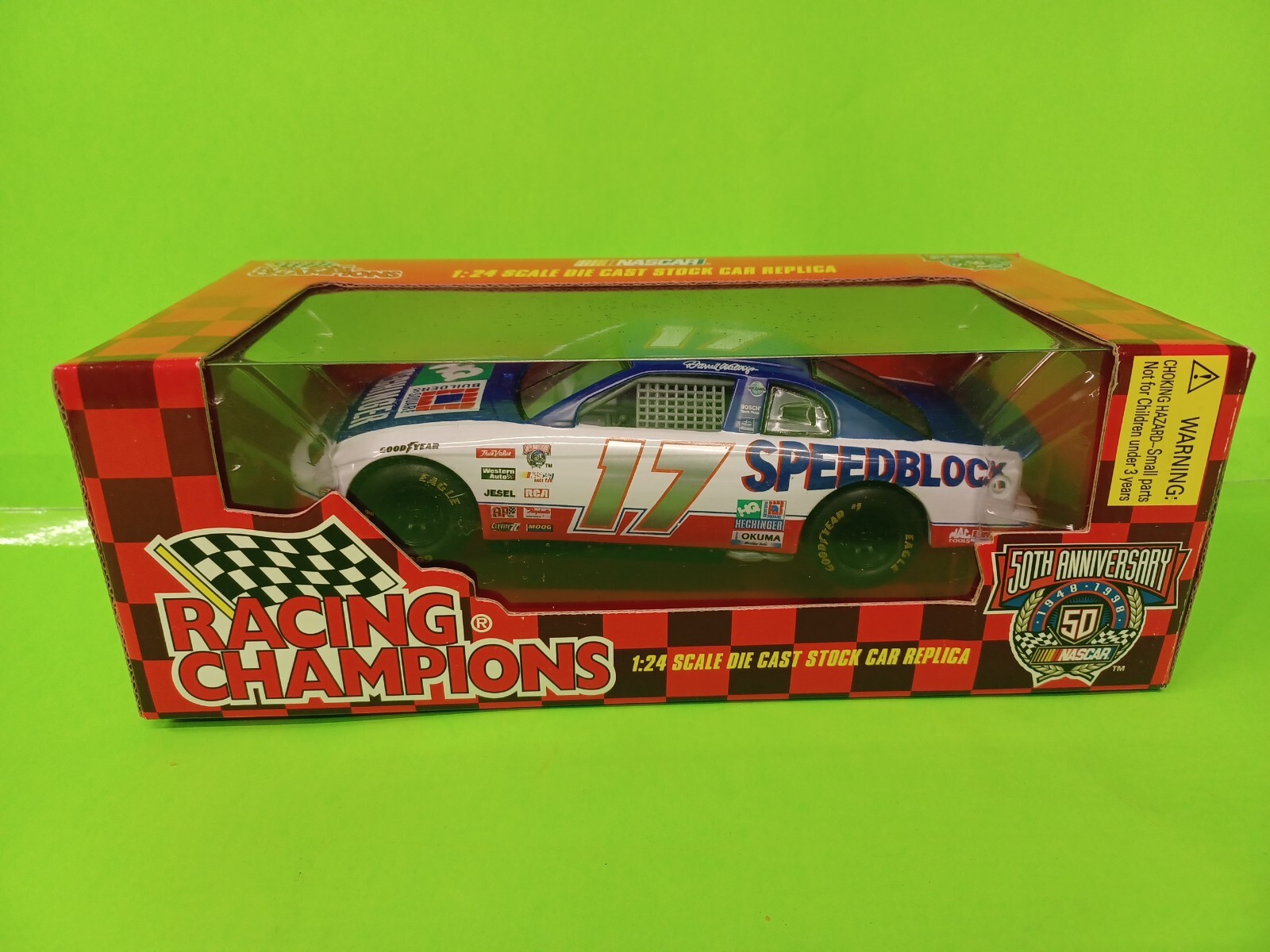 Diecast NASCAR Racing Champions 1:24 50th anniversary Darrell Waltrip 1998