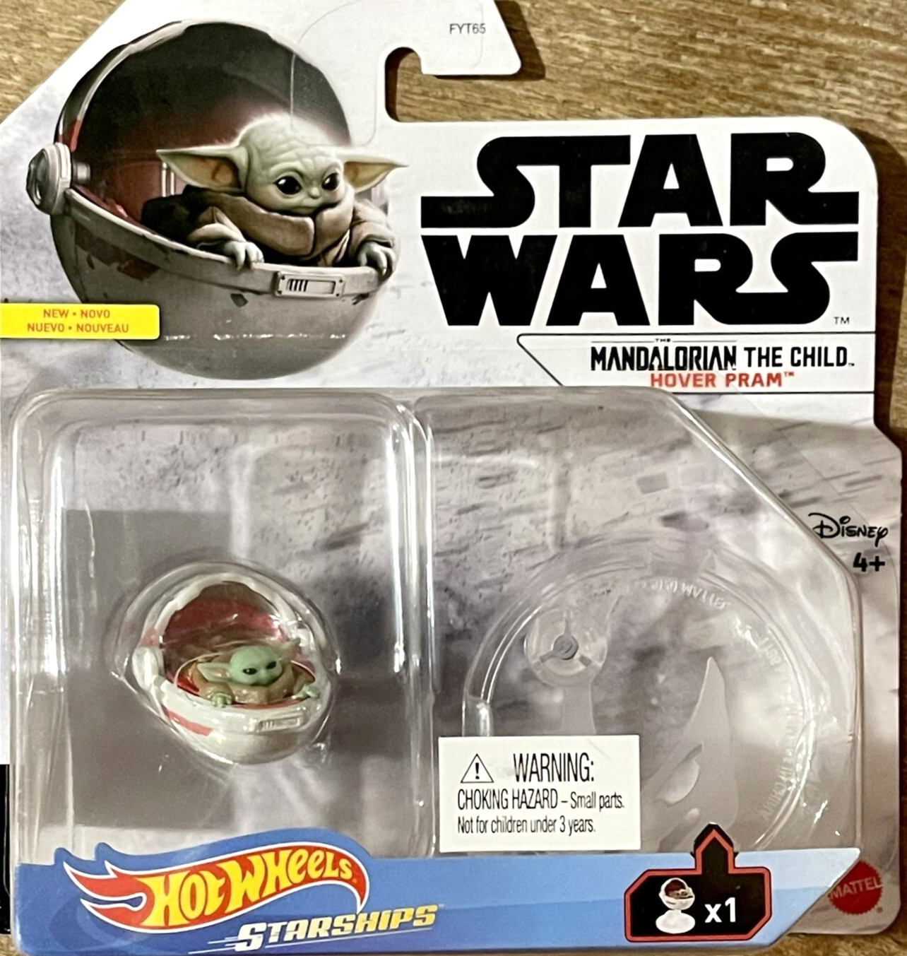 HOT WHEELS STAR WARS STARSHIPS Mandalorian THE CHILD w/ Hover Pram BABY YODA
