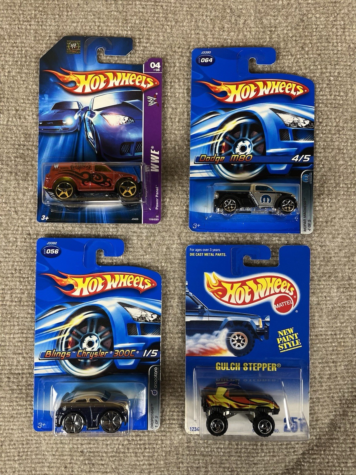 Box with #45 cars (Hotwheels)🔥details in the description Cmattel#