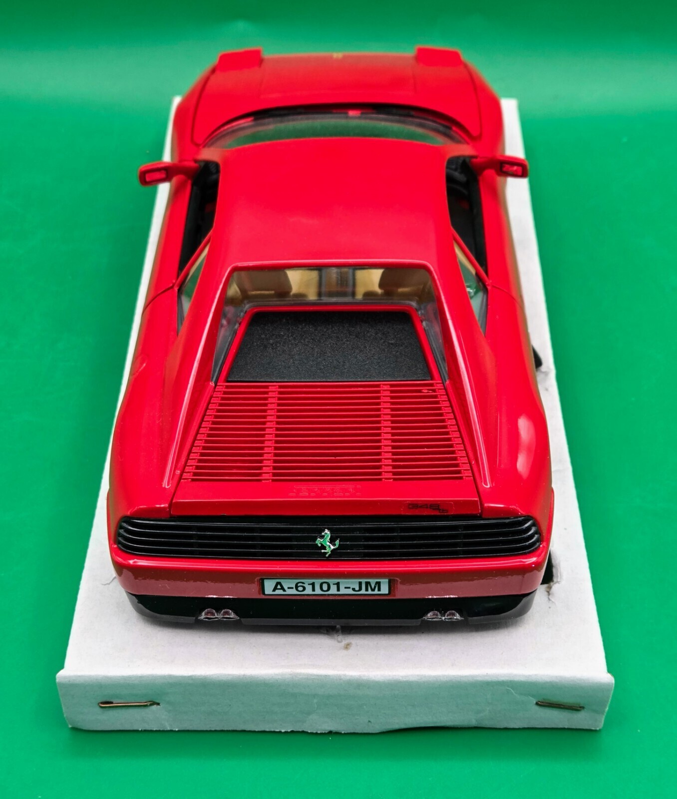 1:18 MIRA GOLDEN LINE COLLECTION RED FERRARI 348 TB #R6301 NEW IN BOX