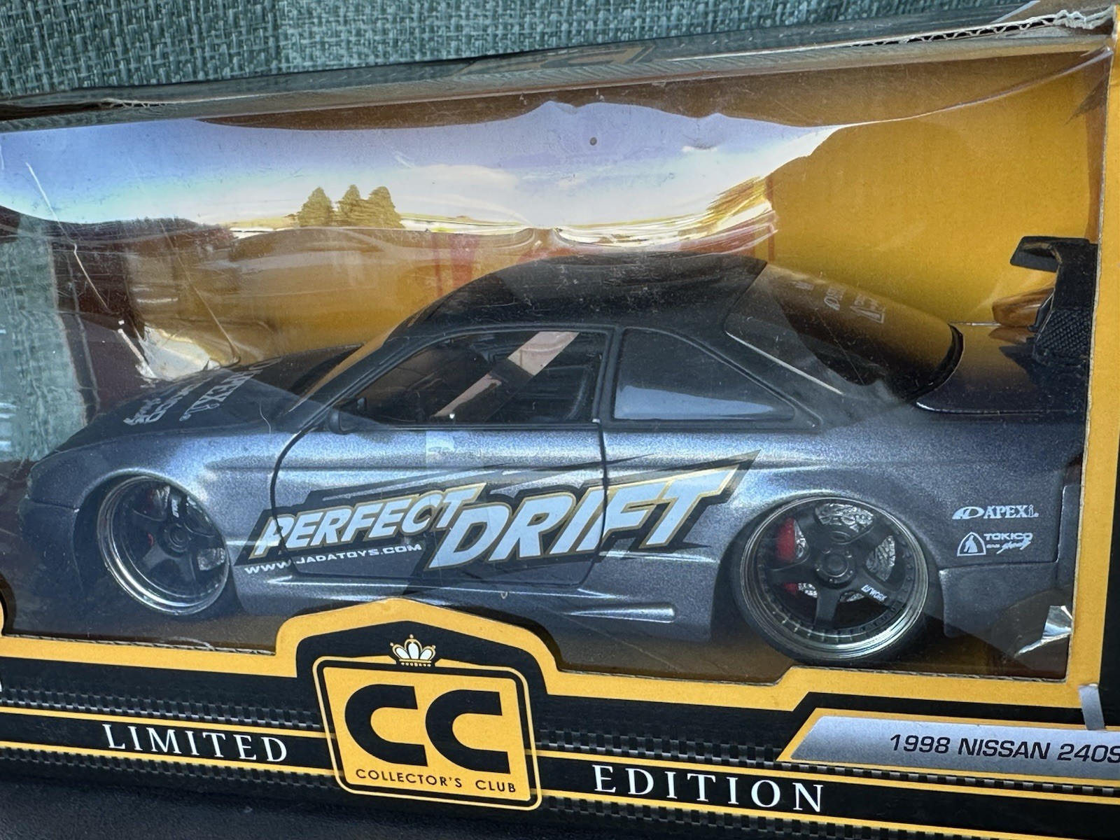 Jada Toys Collector’s Club 1 24 1998 Nissan 240SX S-14 Drift 4659/7500