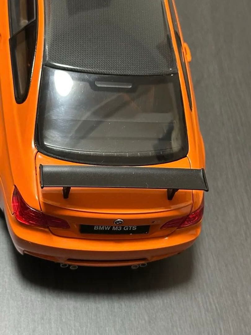 Kyosho BMW M3 GTS 1/18 Scale Diecast Model Orange Discontinued 2016 from Japan